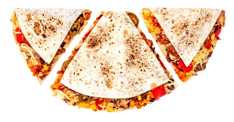 Spicy Cajun Quesadilla