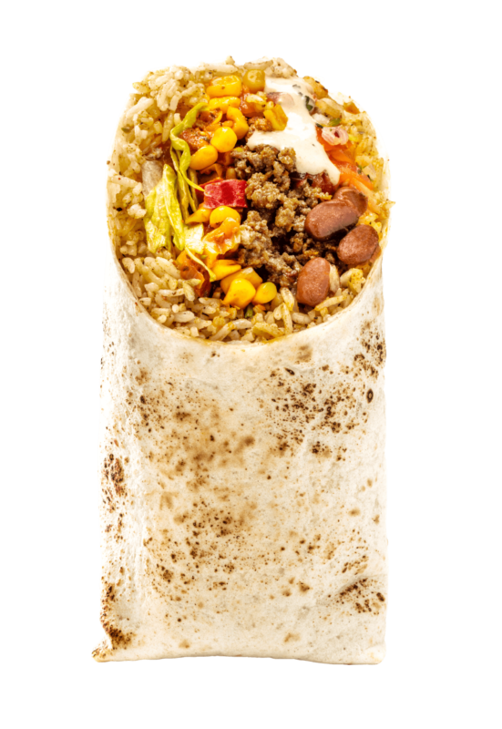 Spicy Cajun Burrito
