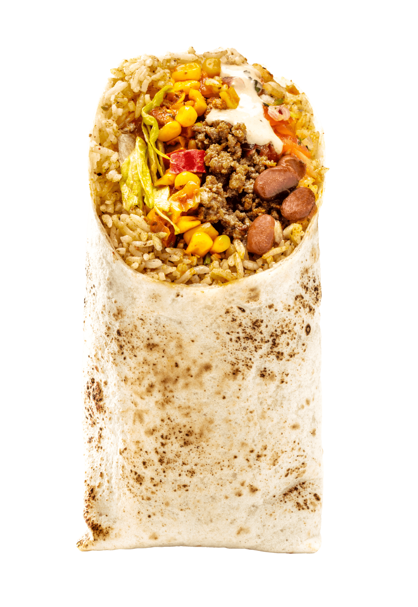 Spicy Cajun Burrito