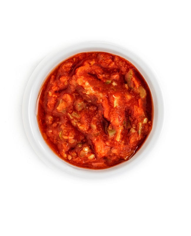 Salsa picante (sterk)